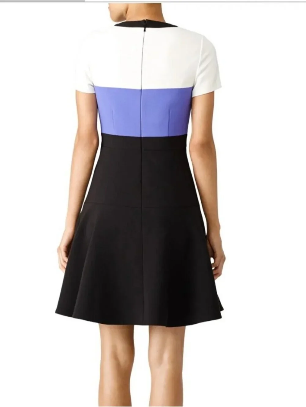 Kate Spade Colorblock Crepe Flip Dress